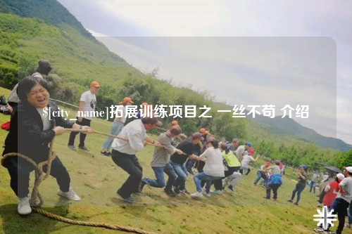 新乡拓展训练项目之 一丝不苟 介绍